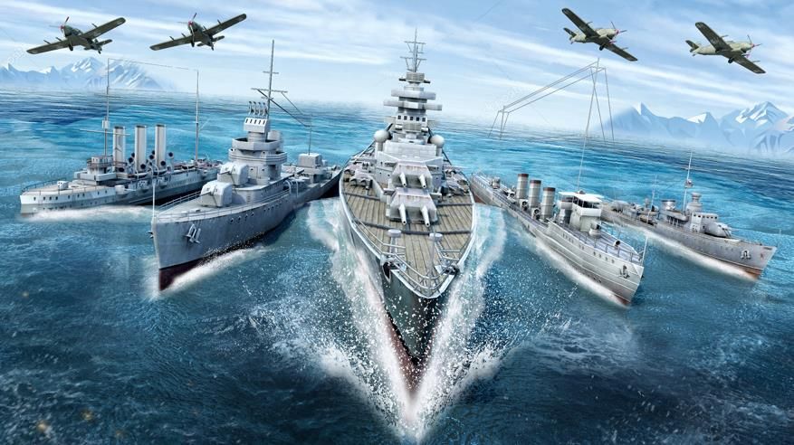 世界的海军舰队战争游戏图3