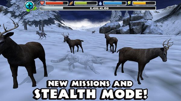 终极雪豹模拟器游戏图1