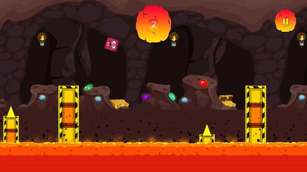 熔岩洞穴怪兽游戏图1