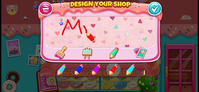 甜甜圈食品制作店游戏图3