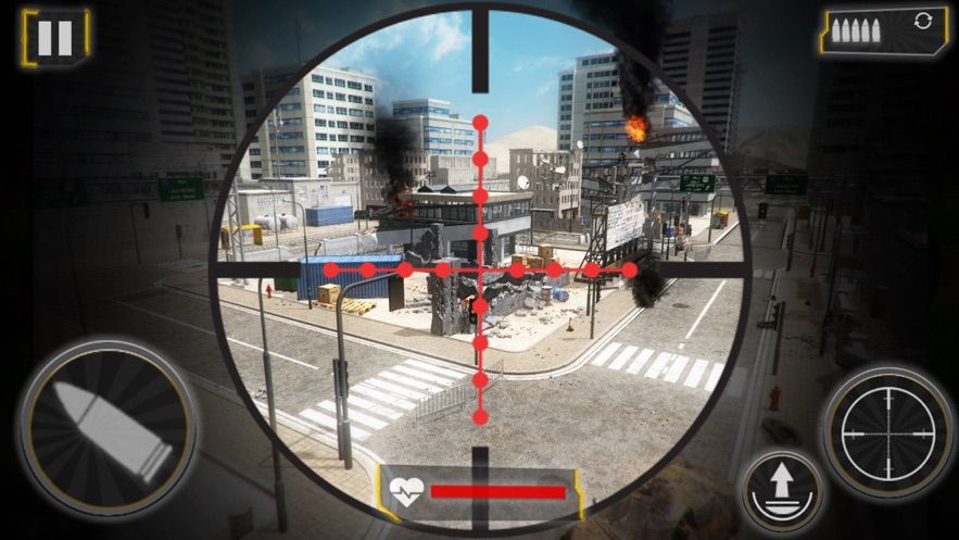 狙击手3D刺客覆盖火游戏图1