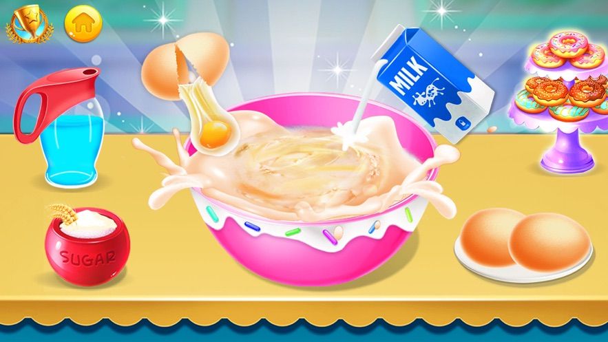 甜甜圈烘焙与烹饪游戏安卓版图片1