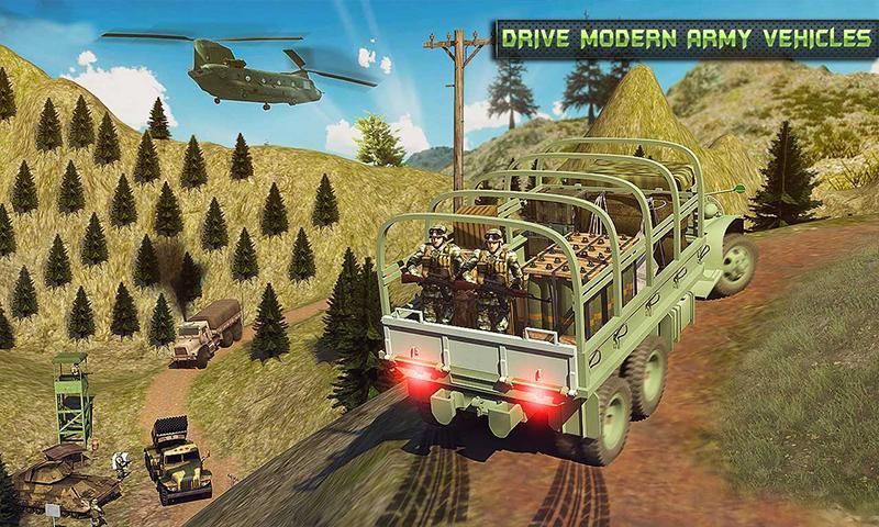 陆军越野运输卡车游戏图1
