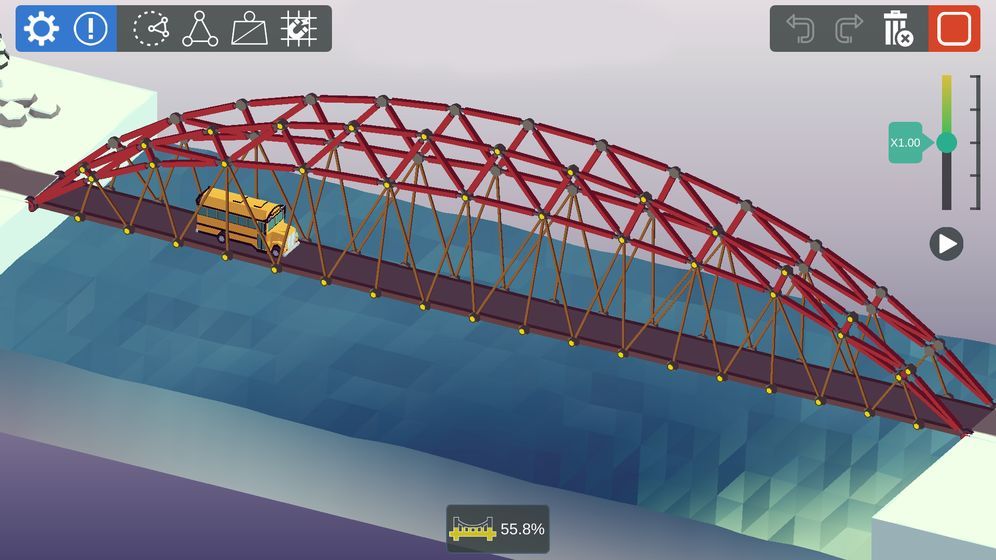 桥梁构造大师第4章游戏图2