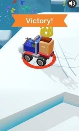 冰冻卡丁车滚雪球游戏图2
