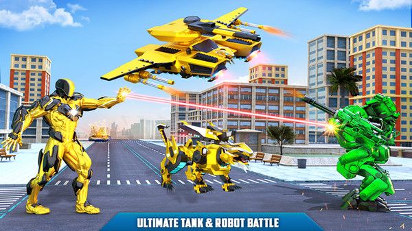 飞行坦克变形机器人游戏图2