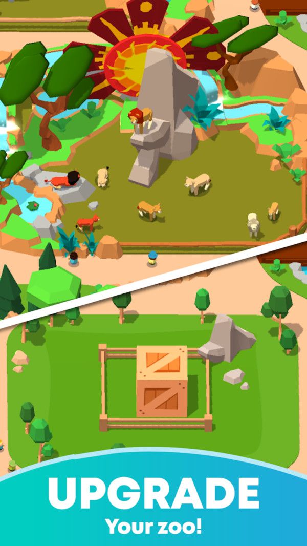 闲置动物园世界游戏图2
