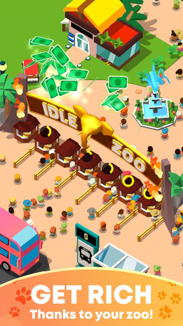 闲置动物园世界游戏图3