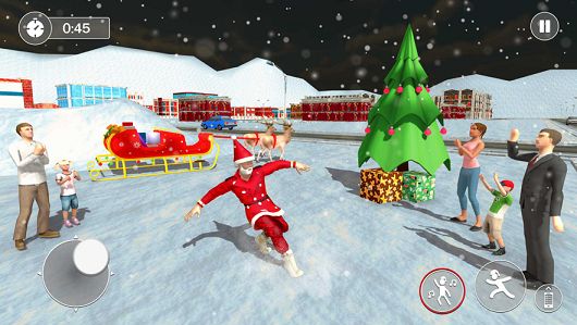 新的圣诞老人礼物交付模拟器2024游戏安卓版图片1