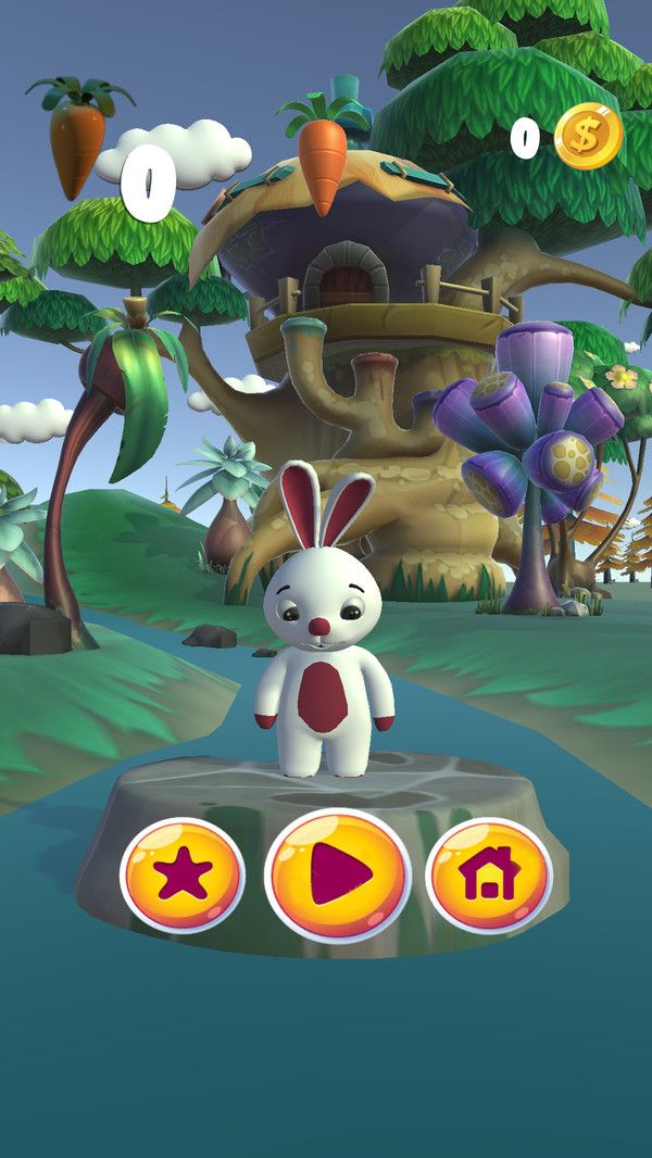 兔子跳一跳游戏安卓版图片1