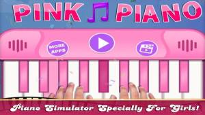 女孩粉红钢琴游戏图3