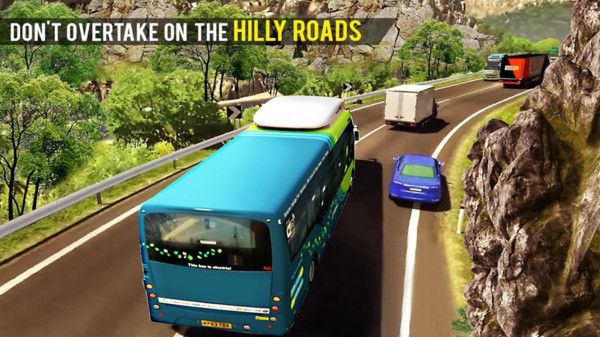 上坡巴士驾驶模拟器游戏图1