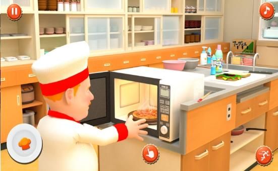 迷你咖啡厅疯狂烹饪3D游戏图1