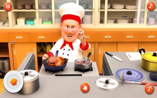 迷你咖啡厅疯狂烹饪3D游戏图3