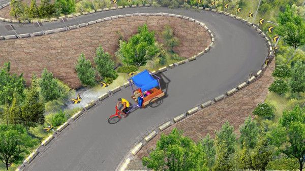 自行车人力车模拟器游戏图3