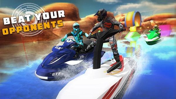 喷气滑雪水上赛车3D游戏安卓版图片1