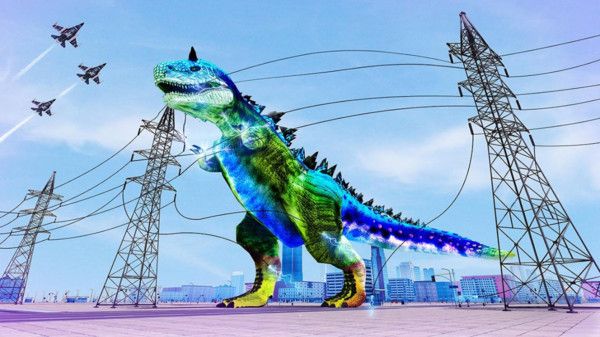 机械恐龙机器人游戏图2