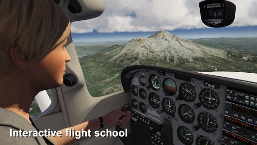 模拟航空飞行游戏图1