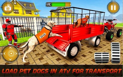医生机器人运输宠物动物运输车游戏图1