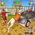 医生机器人运输宠物动物运输车游戏