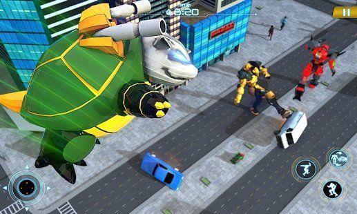 乌龟英雄汽车变形机器人射击游戏图1
