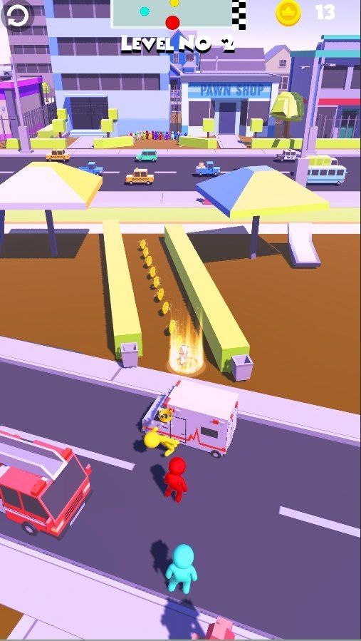 交通竞赛跑步3D游戏图1