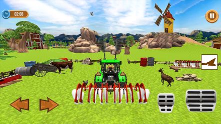 真实耕作拖拉机3D游戏图1