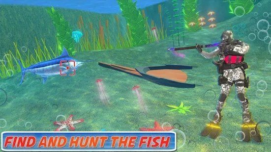 水下射击世界猎鱼人游戏图3