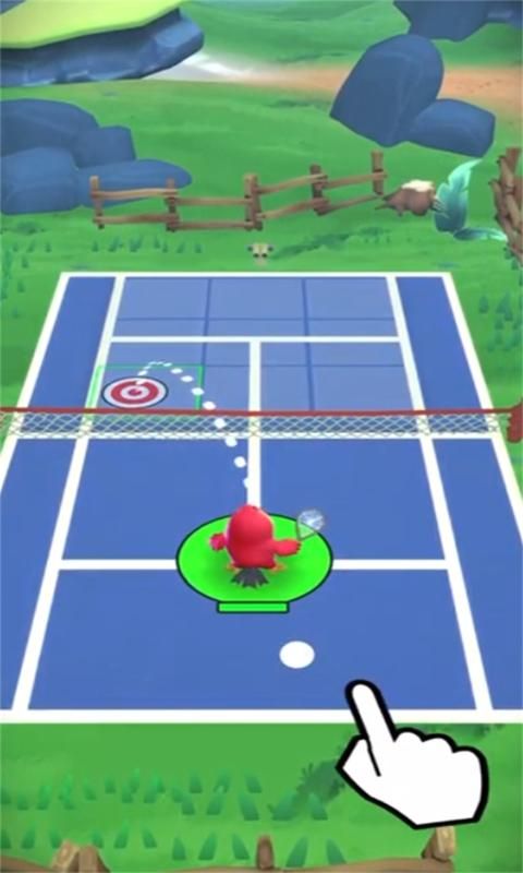 愤怒的小鸟网球游戏图1