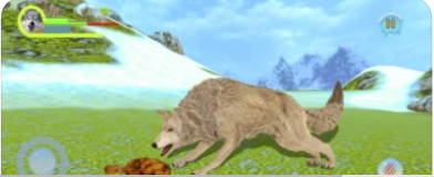 狼模拟器3D的野生动物游戏安卓版图片1