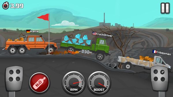 爬坡卡车游戏图3