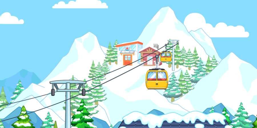 托卡生活滑雪场游戏图2