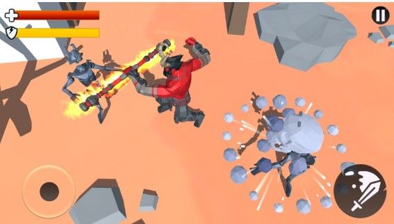 不可思议的红色超级英雄战士游戏安卓版图片1