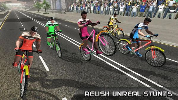 自行车城市公路赛游戏图3