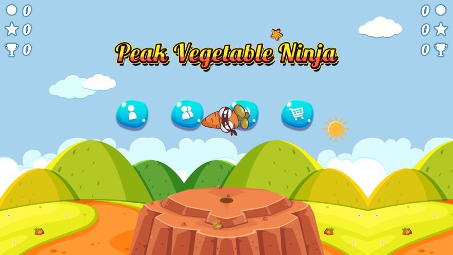 山顶蔬菜忍者游戏安卓版图片1