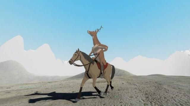 平凡的鹿模拟器游戏图1