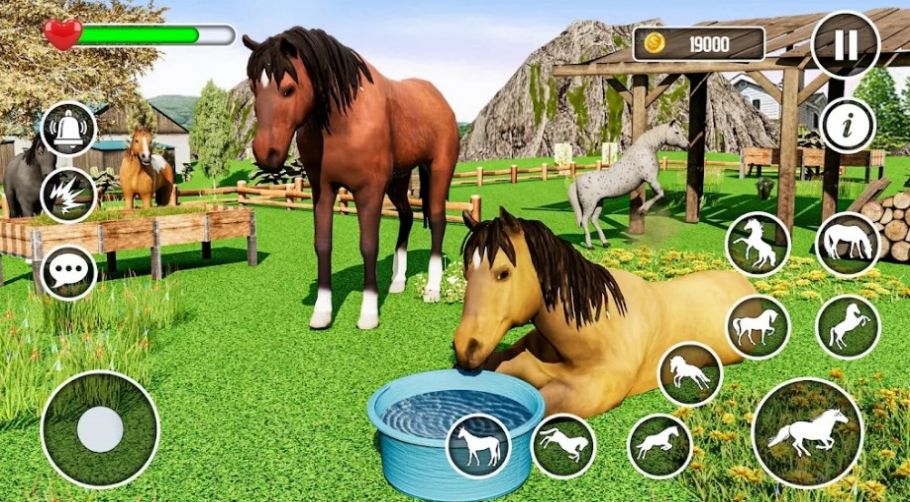 虚拟野马动物模拟器游戏图2