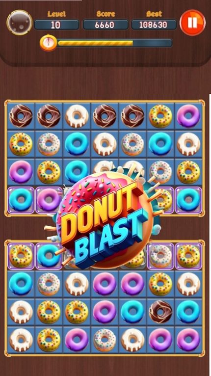 甜甜圈爆炸消除游戏图2