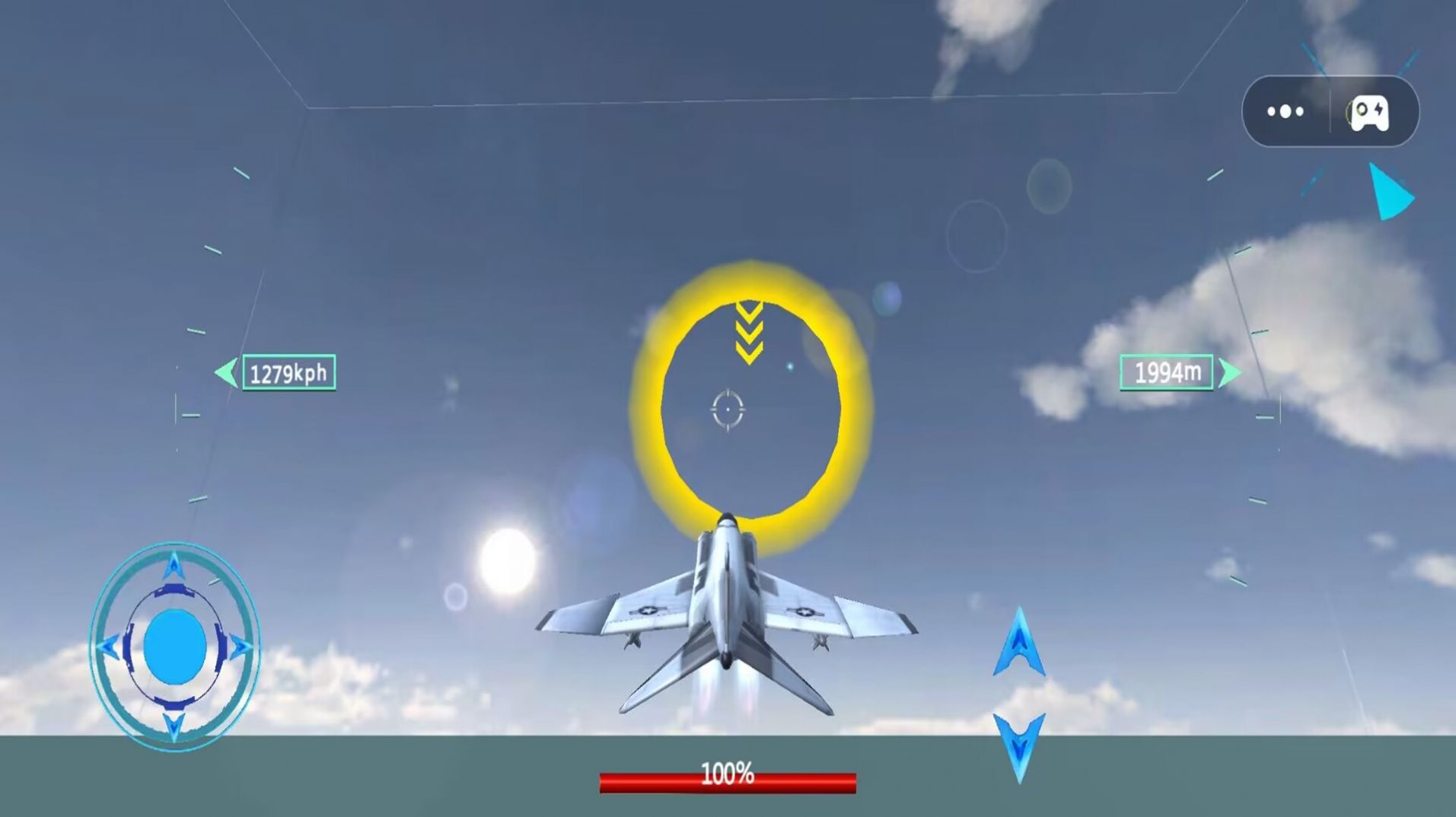 飞行战斗机模拟游戏图1
