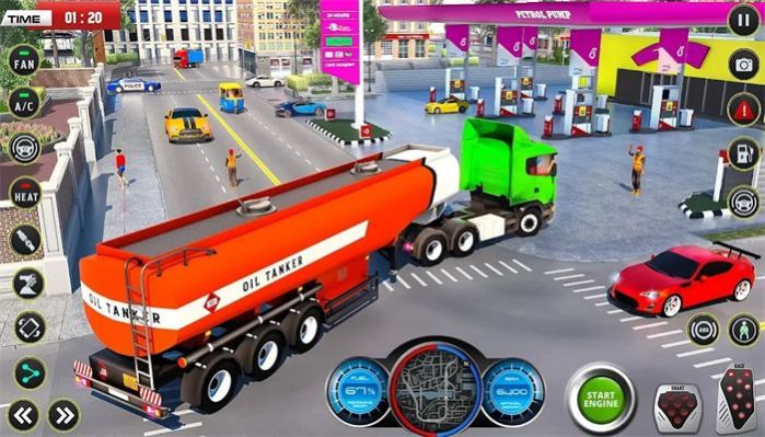 油罐运输车游戏图3
