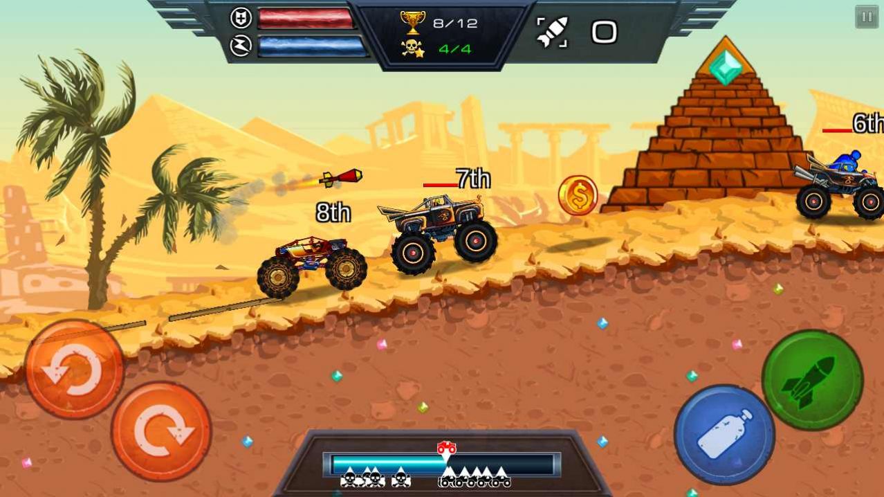 疯狂卡车挑战赛安卓游戏手机版下载图片1