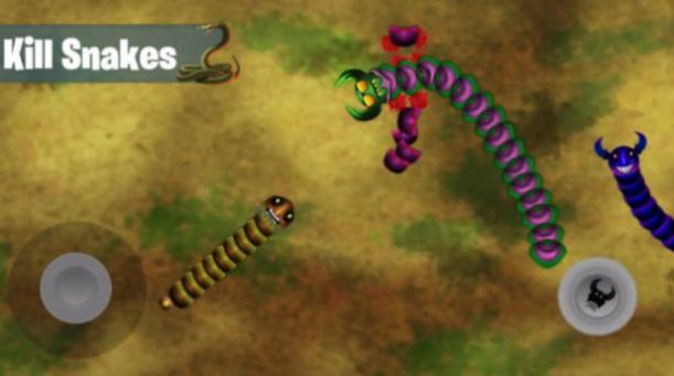 蛇岛蠕虫之战游戏图3