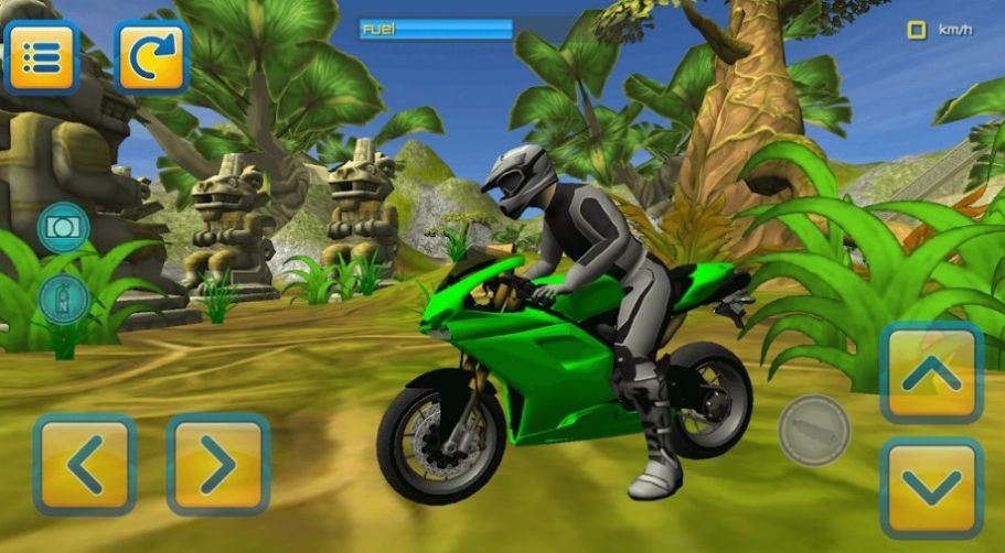 森林摩托车跳跃游戏图2