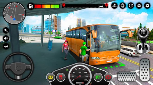 巴士客车驾驶模拟器游戏图1