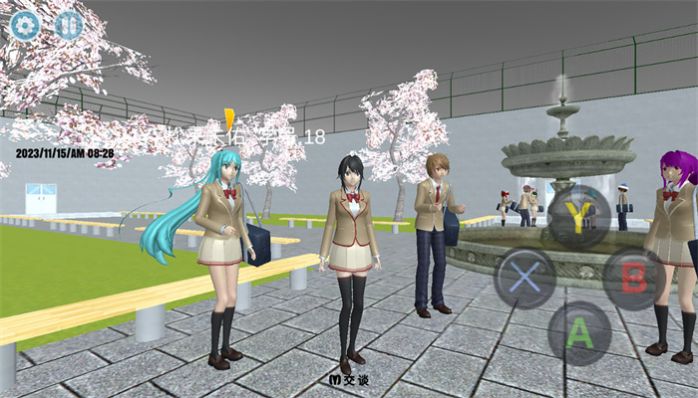 樱花少女学园日常游戏下载安卓版图片1