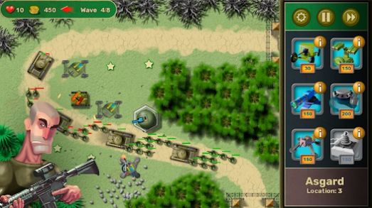 岛屿防御坦克游戏图2