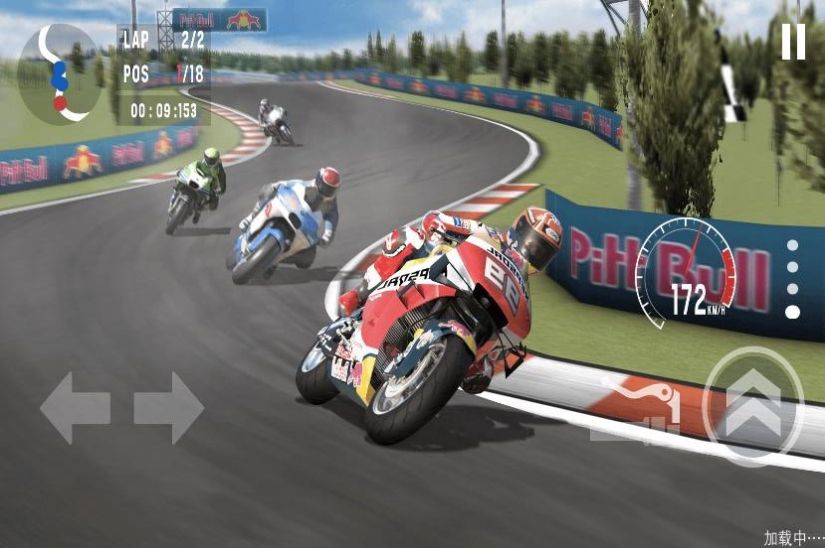 模拟摩托竞速游戏图1