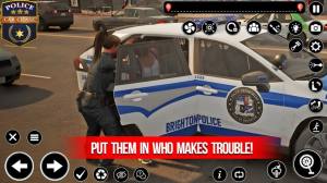 警车追逐小偷竞速游戏图1