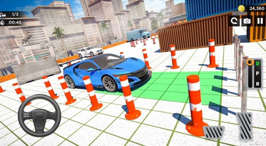 驾驶特技停车场游戏图1