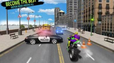 超级英雄特技摩托车赛游戏图3
